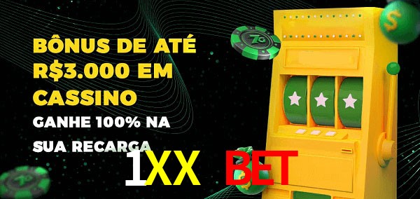 1XX Bet melhor bônus de depósito